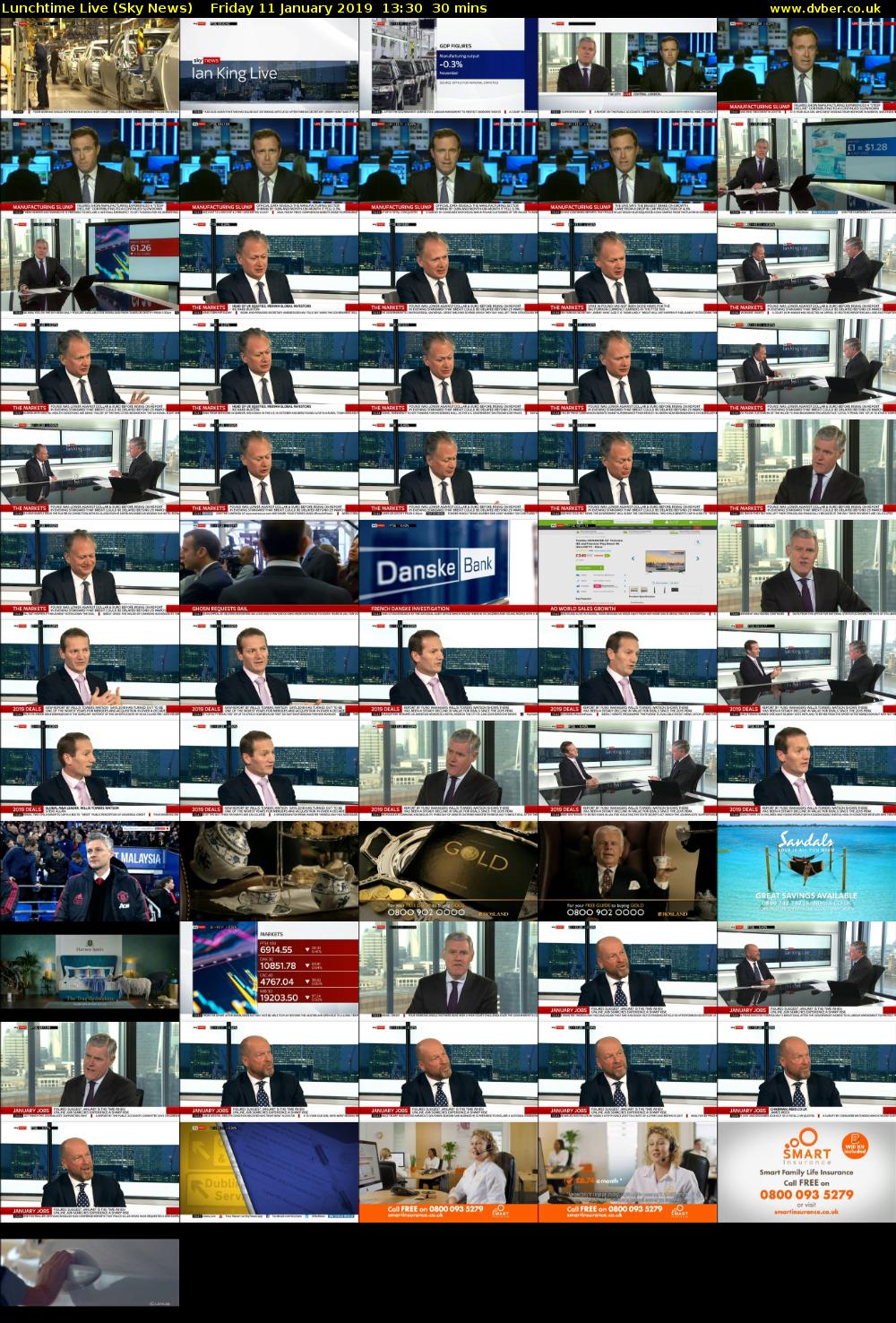 Lunchtime Live (Sky News) Friday 11 January 2019 13:30 - 14:00