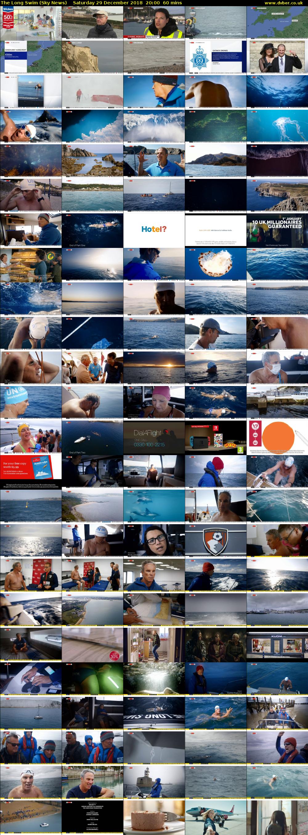 The Long Swim (Sky News) Saturday 29 December 2018 20:00 - 21:00