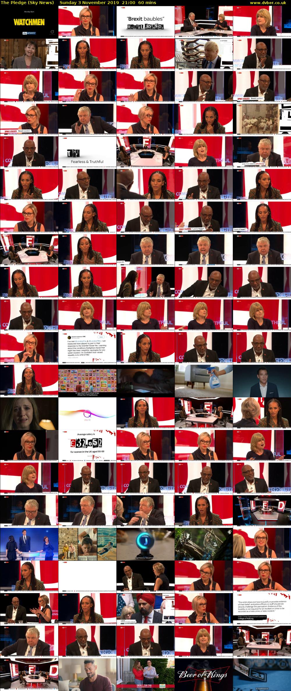 The Pledge (Sky News) Sunday 3 November 2019 21:00 - 22:00