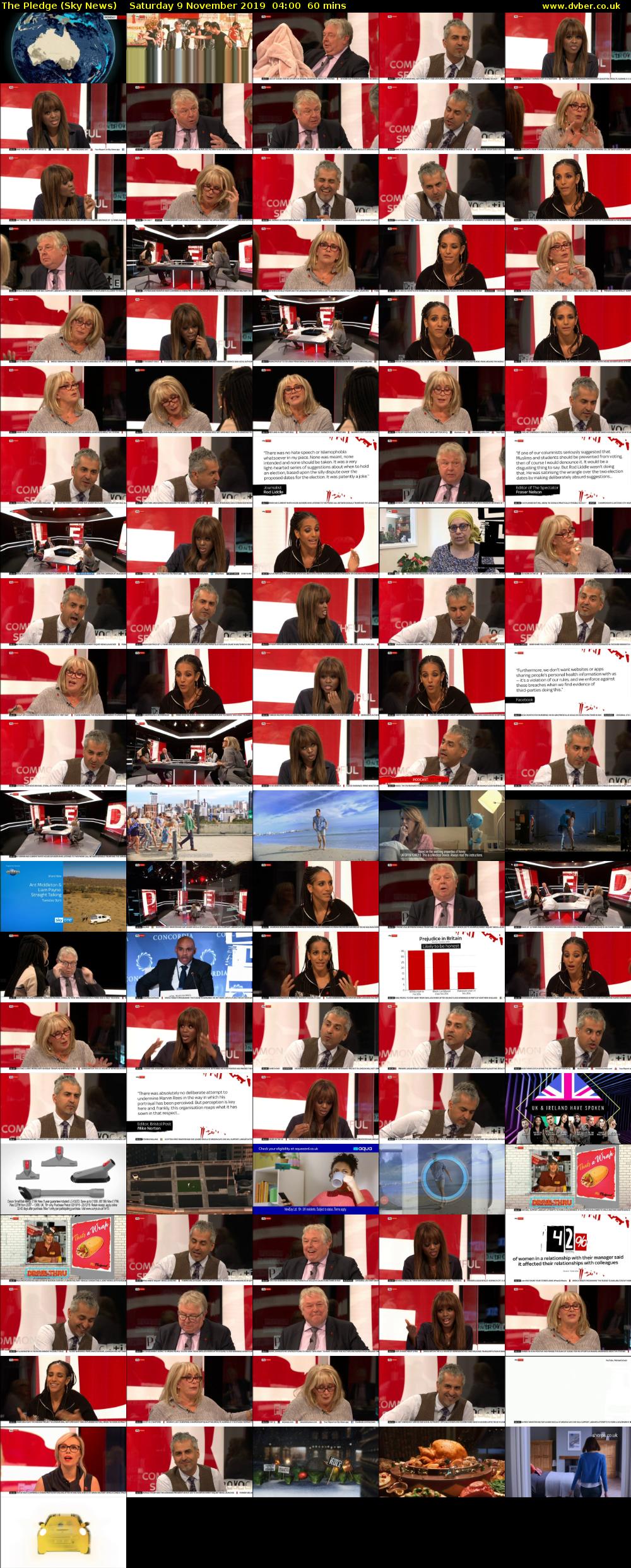The Pledge (Sky News) Saturday 9 November 2019 04:00 - 05:00