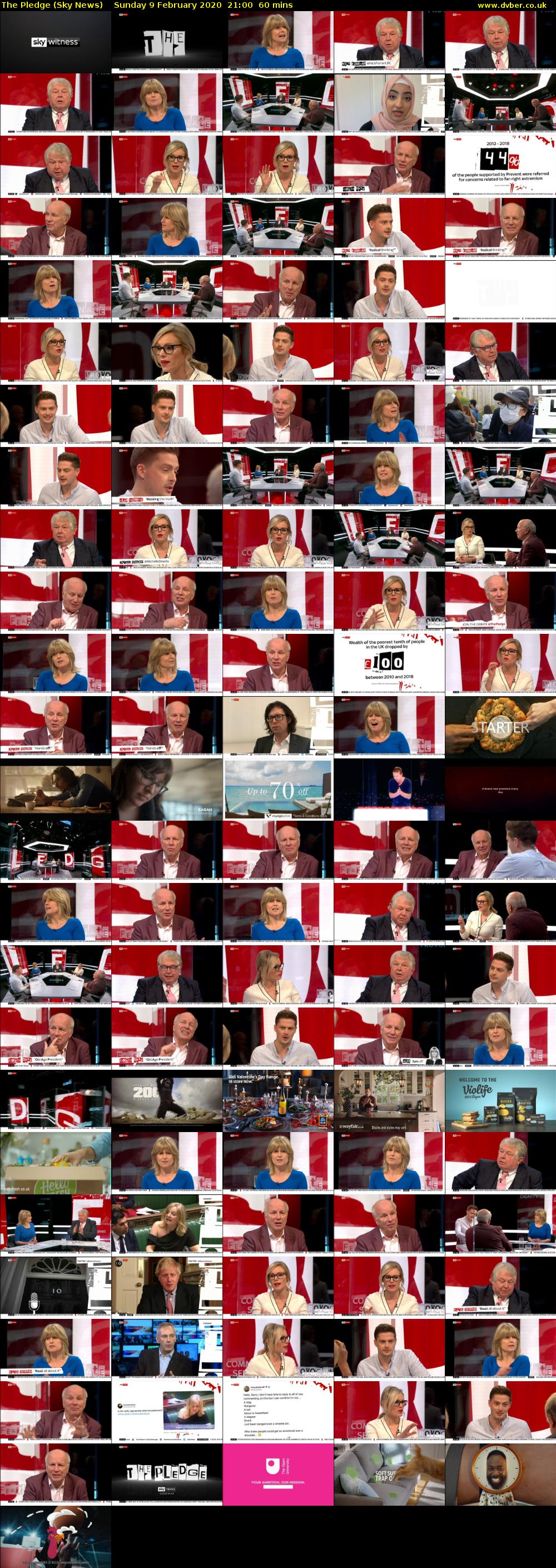 The Pledge (Sky News) Sunday 9 February 2020 21:00 - 22:00