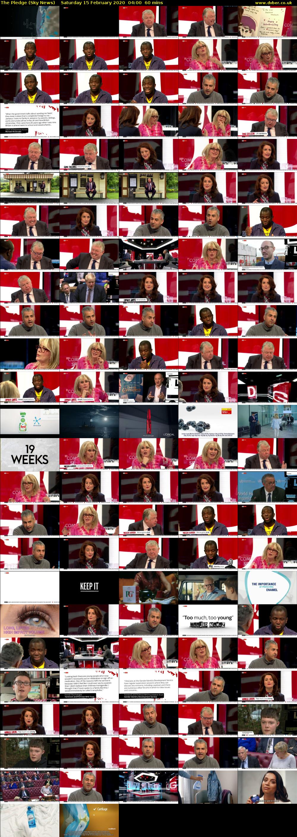The Pledge (Sky News) Saturday 15 February 2020 04:00 - 05:00
