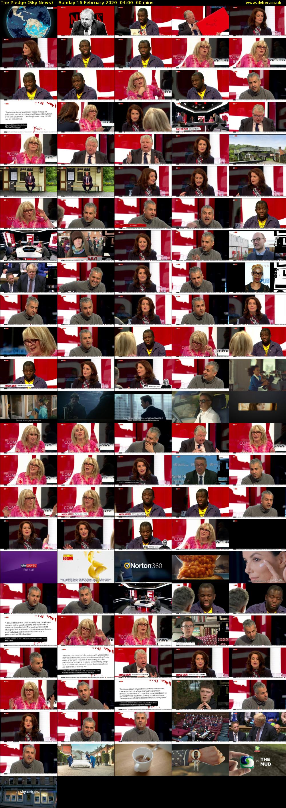 The Pledge (Sky News) Sunday 16 February 2020 04:00 - 05:00