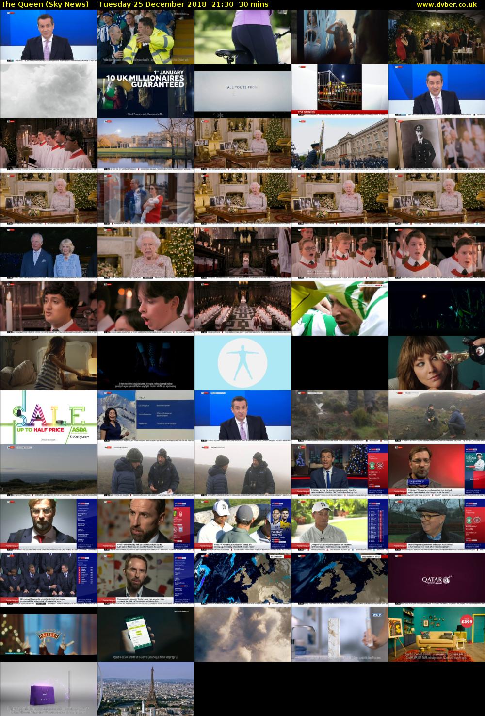 The Queen (Sky News) Tuesday 25 December 2018 21:30 - 22:00