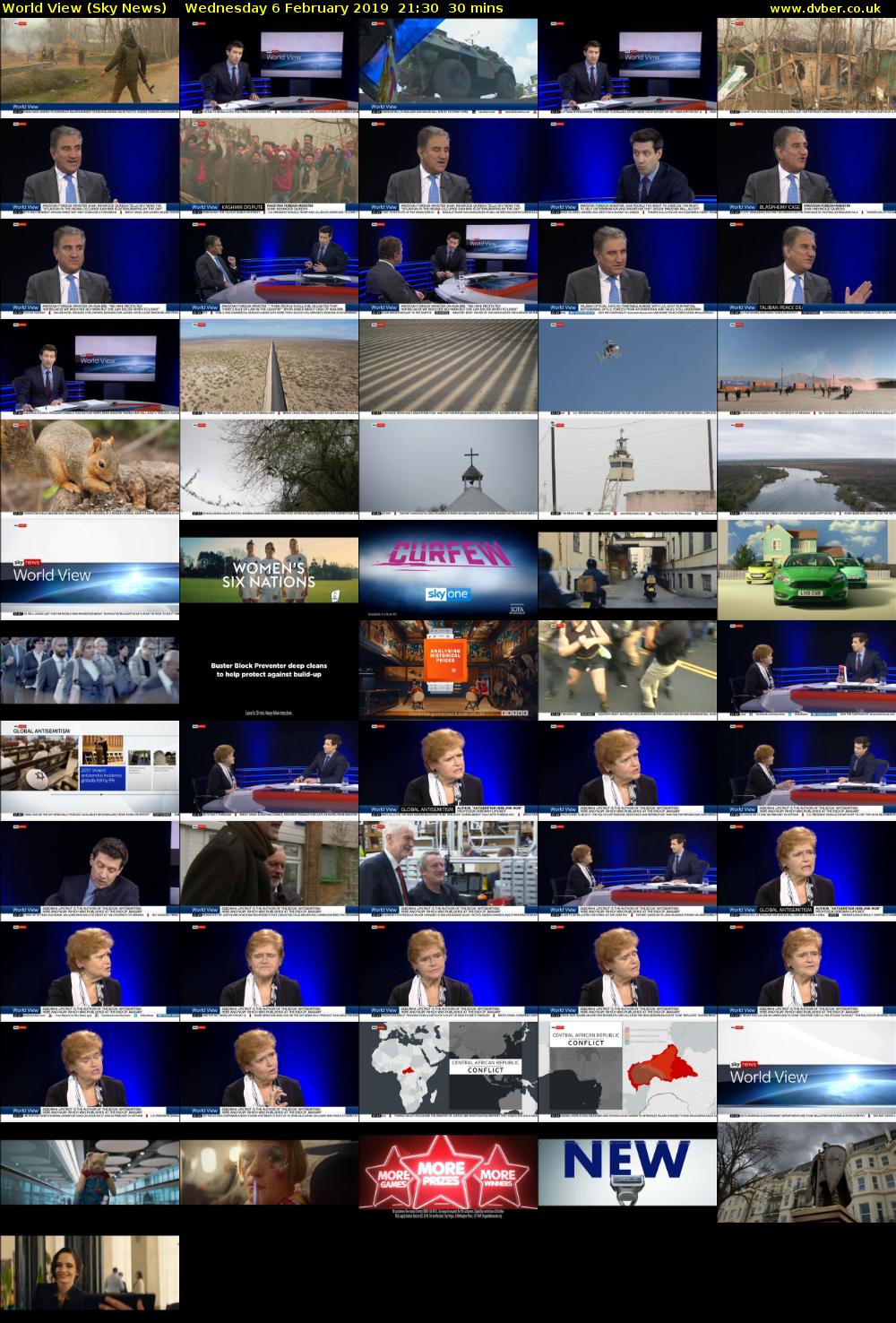 World View (Sky News) Wednesday 6 February 2019 21:30 - 22:00