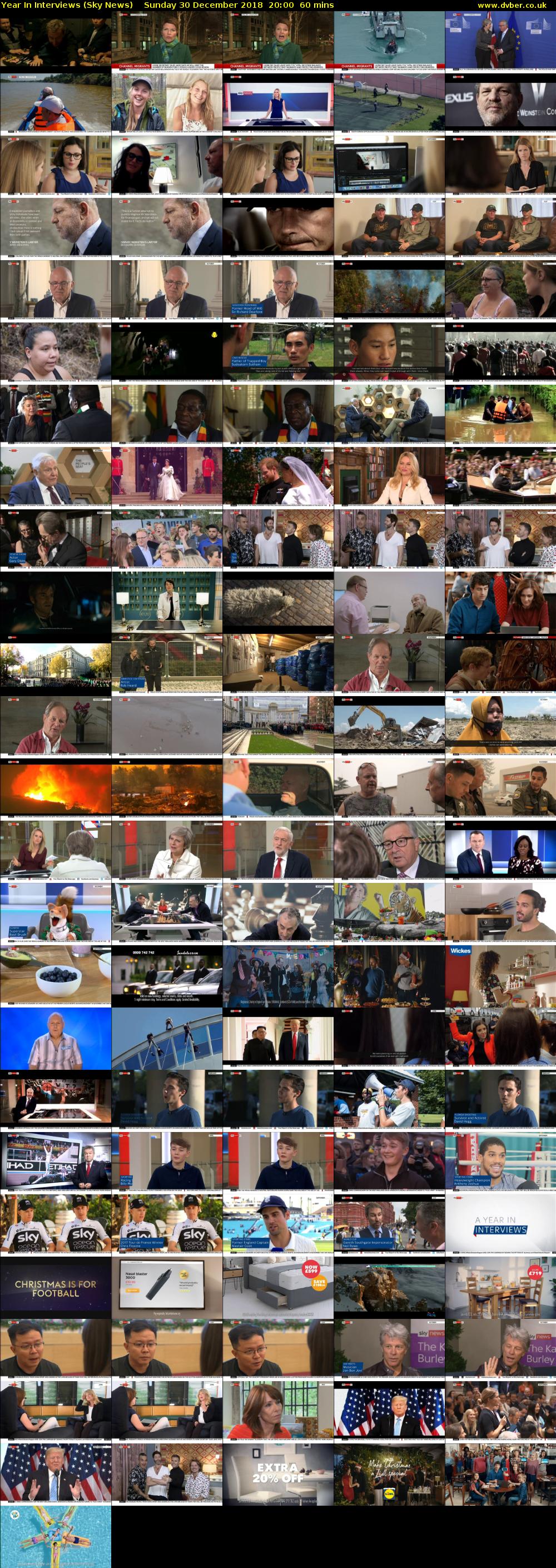 Year In Interviews (Sky News) Sunday 30 December 2018 20:00 - 21:00