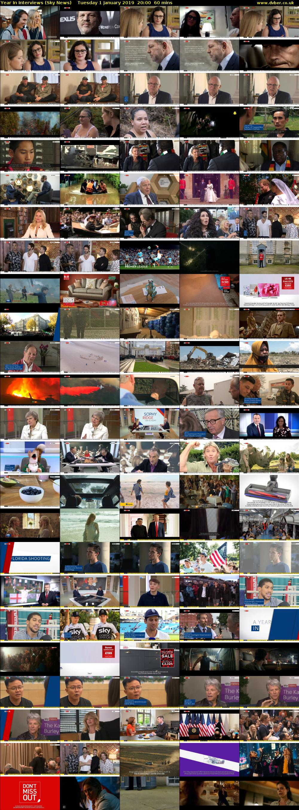 Year In Interviews (Sky News) Tuesday 1 January 2019 20:00 - 21:00