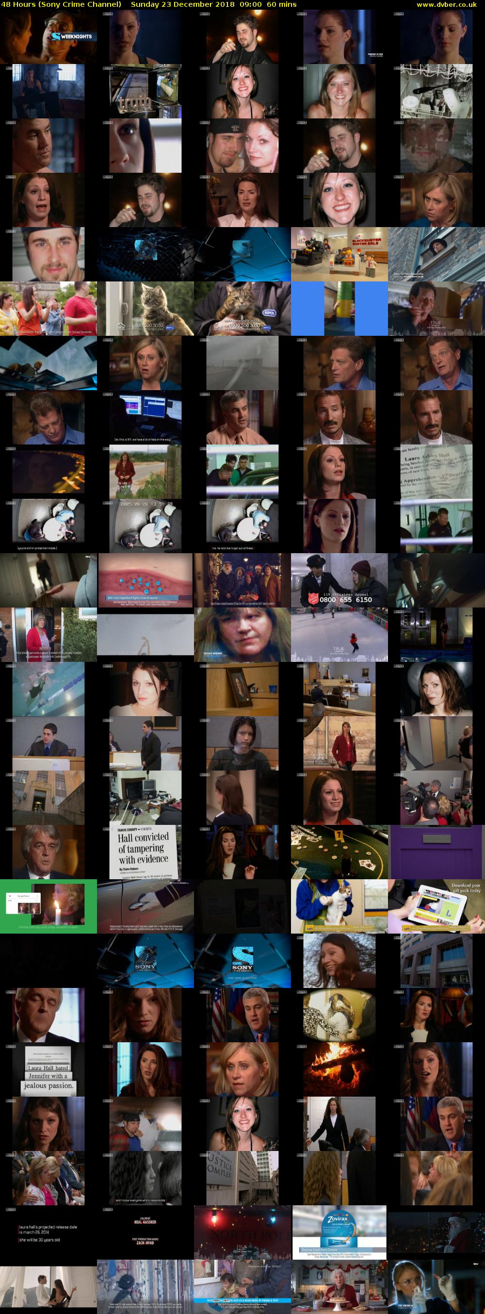 48 Hours (Sony Crime Channel) Sunday 23 December 2018 09:00 - 10:00