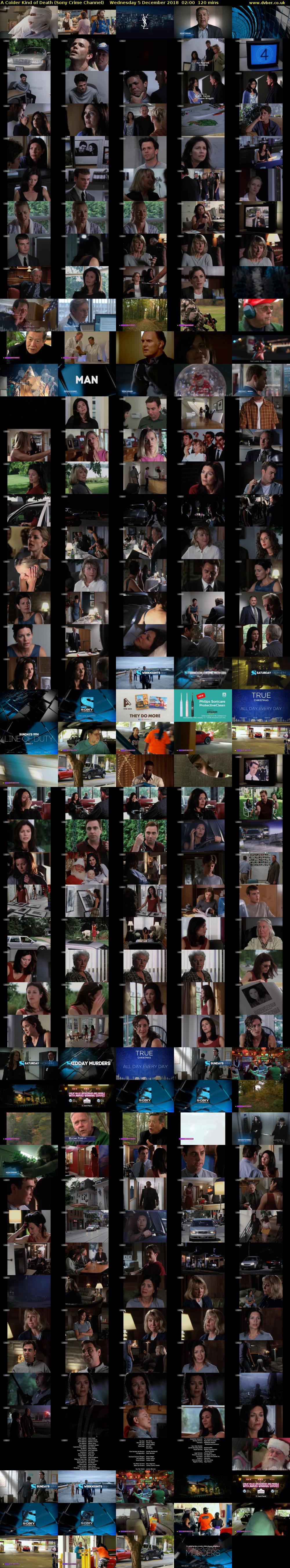 A Colder Kind of Death (Sony Crime Channel) Wednesday 5 December 2018 02:00 - 04:00