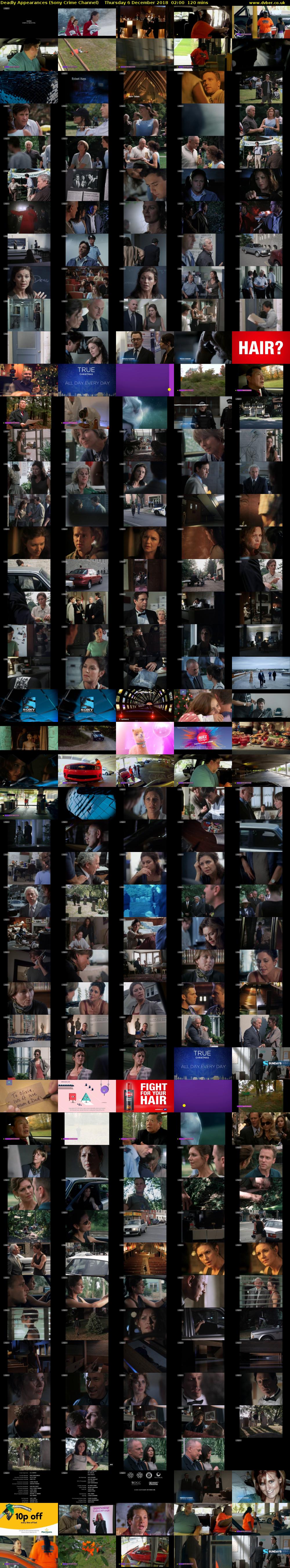 Deadly Appearances (Sony Crime Channel) Thursday 6 December 2018 02:00 - 04:00