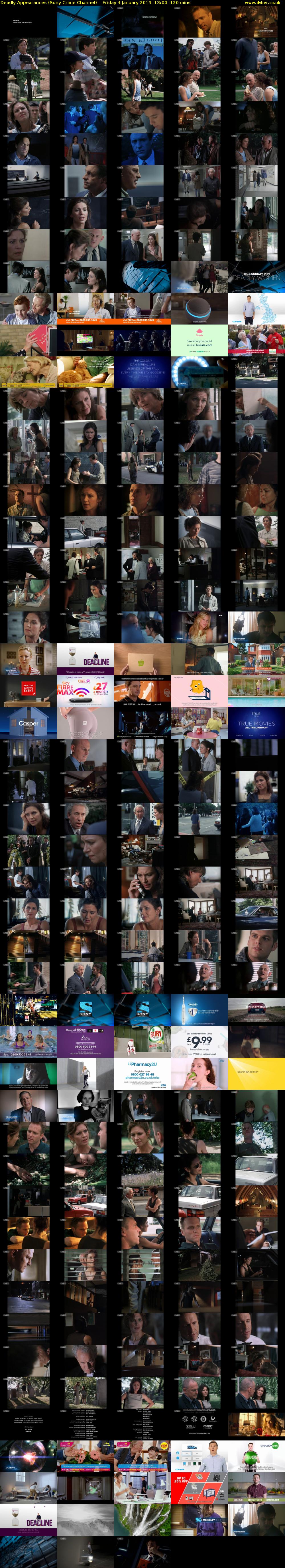 Deadly Appearances (Sony Crime Channel) Friday 4 January 2019 13:00 - 15:00