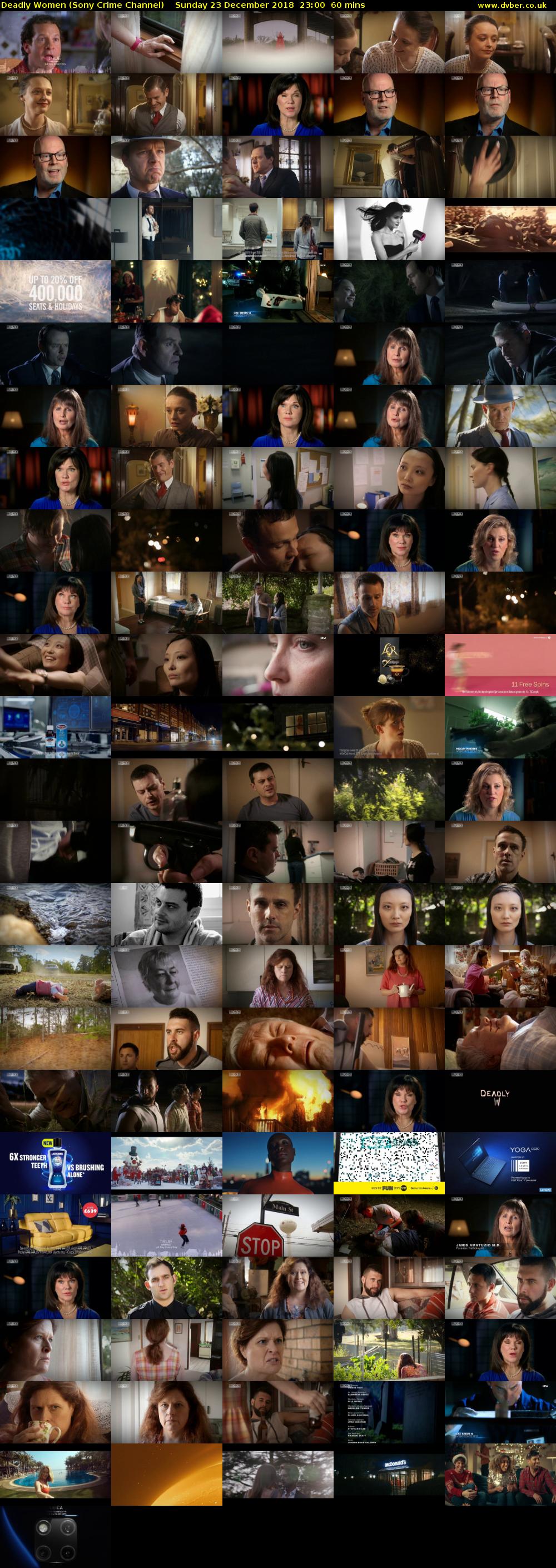 Deadly Women (Sony Crime Channel) Sunday 23 December 2018 23:00 - 00:00