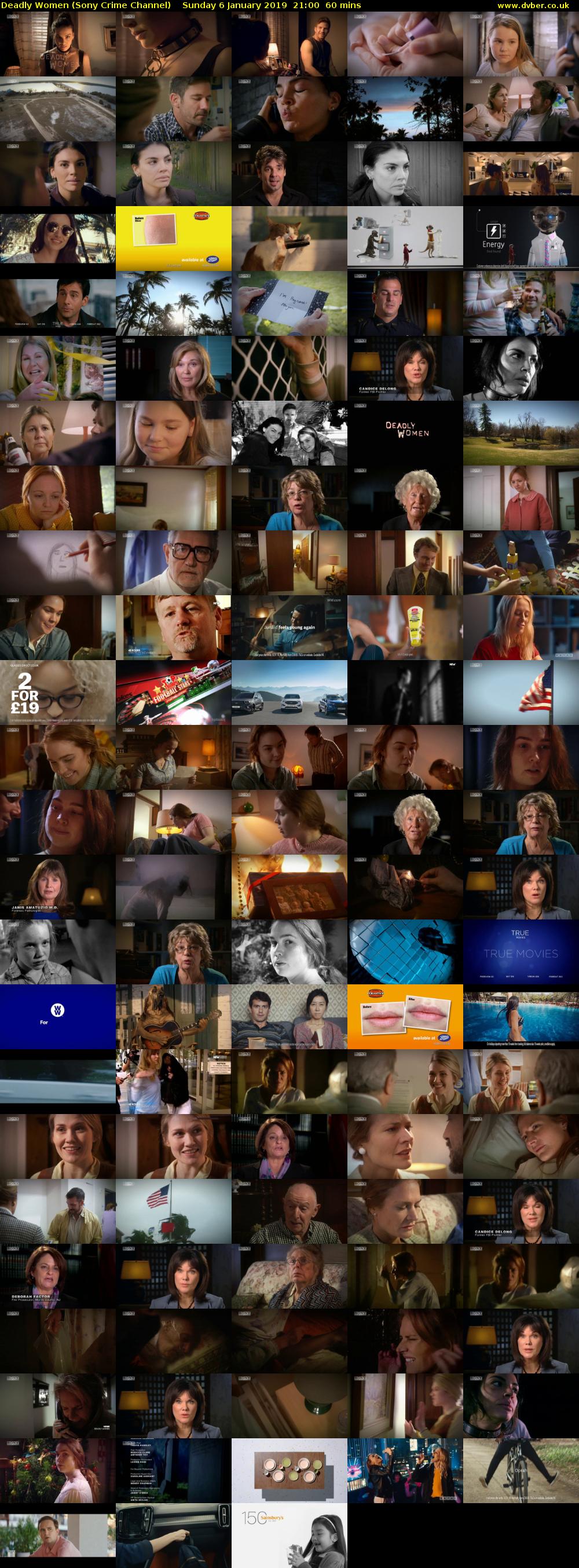 Deadly Women (Sony Crime Channel) Sunday 6 January 2019 21:00 - 22:00