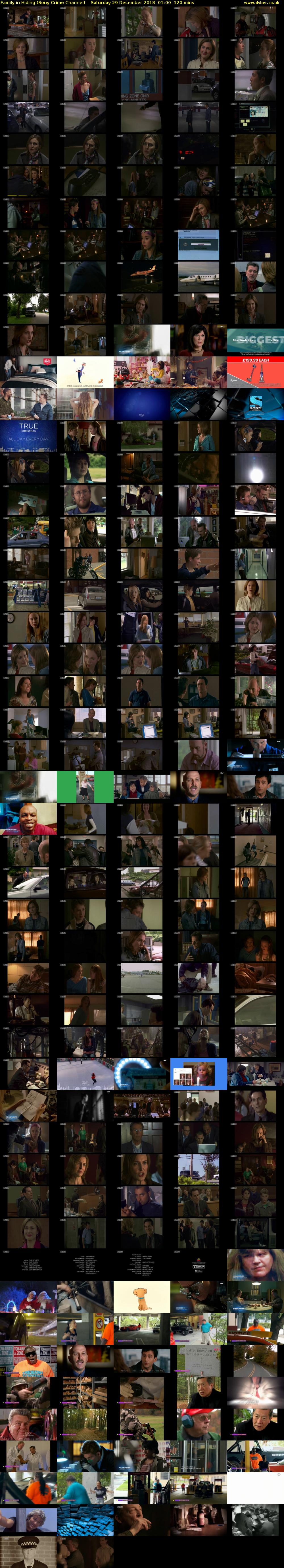 Family in Hiding (Sony Crime Channel) Saturday 29 December 2018 01:00 - 03:00