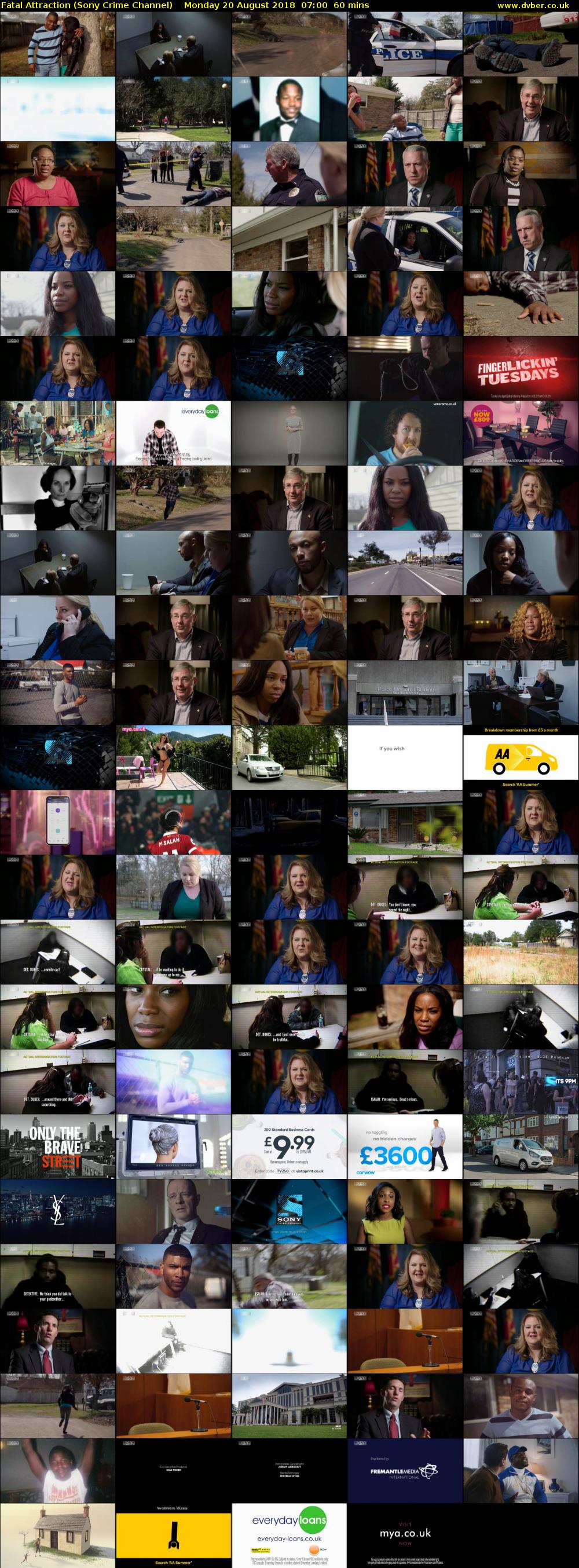 Fatal Attraction (Sony Crime Channel) Monday 20 August 2018 07:00 - 08:00
