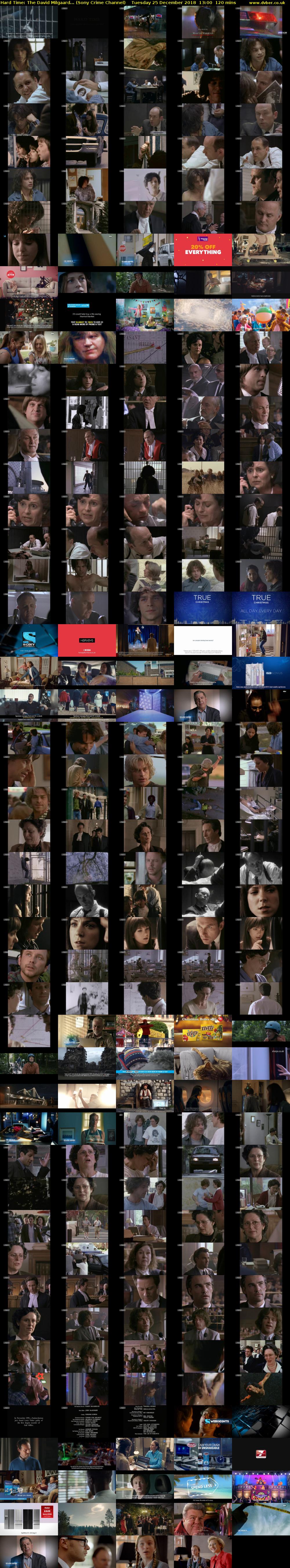 Hard Time: The David Milgaard... (Sony Crime Channel) Tuesday 25 December 2018 13:00 - 15:00