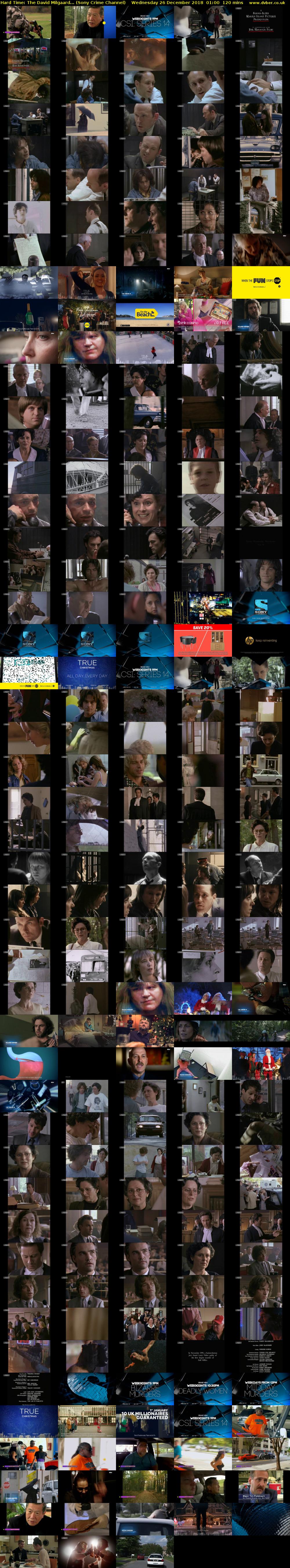 Hard Time: The David Milgaard... (Sony Crime Channel) Wednesday 26 December 2018 01:00 - 03:00