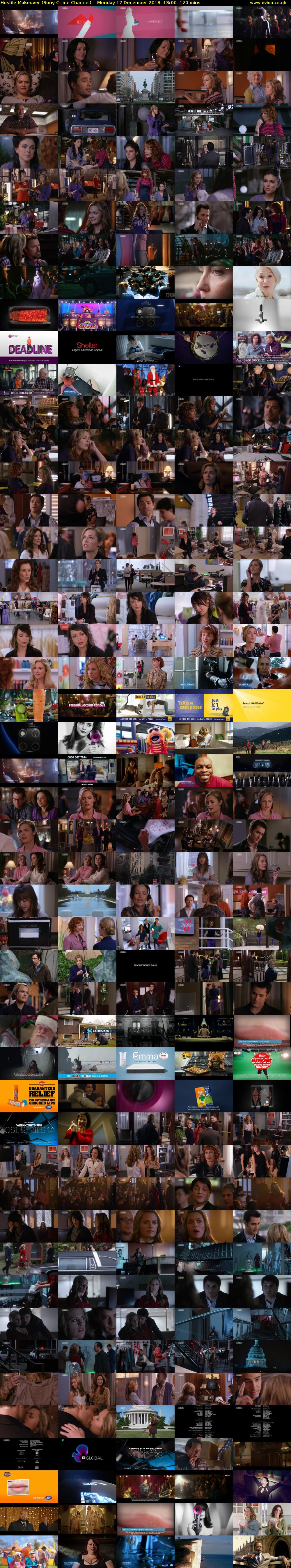 Hostile Makeover (Sony Crime Channel) Monday 17 December 2018 13:00 - 15:00