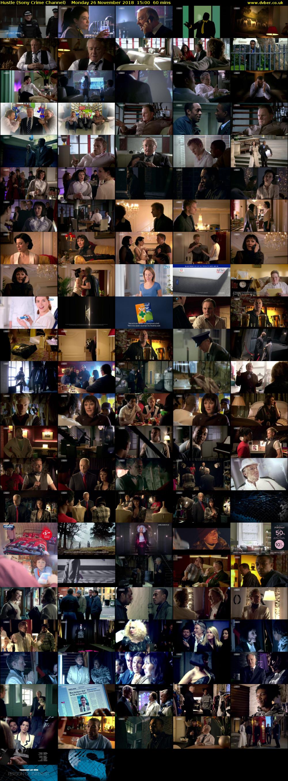 Hustle (Sony Crime Channel) Monday 26 November 2018 15:00 - 16:00