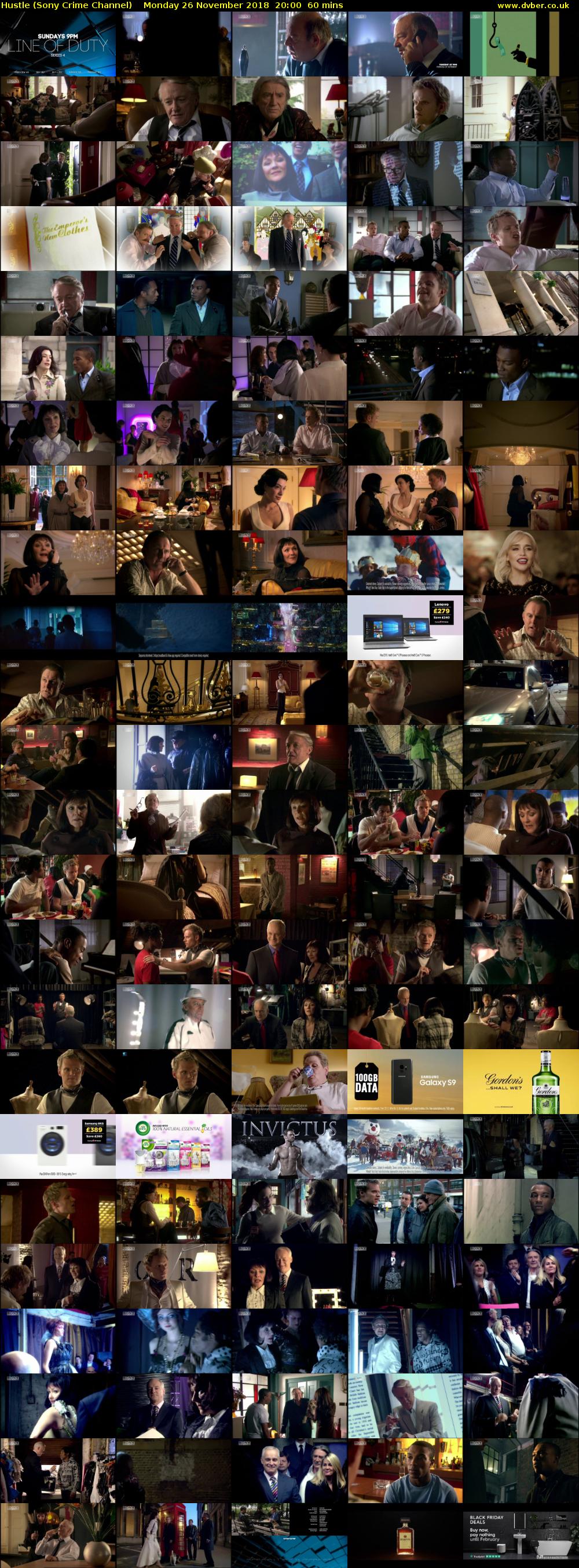 Hustle (Sony Crime Channel) Monday 26 November 2018 20:00 - 21:00