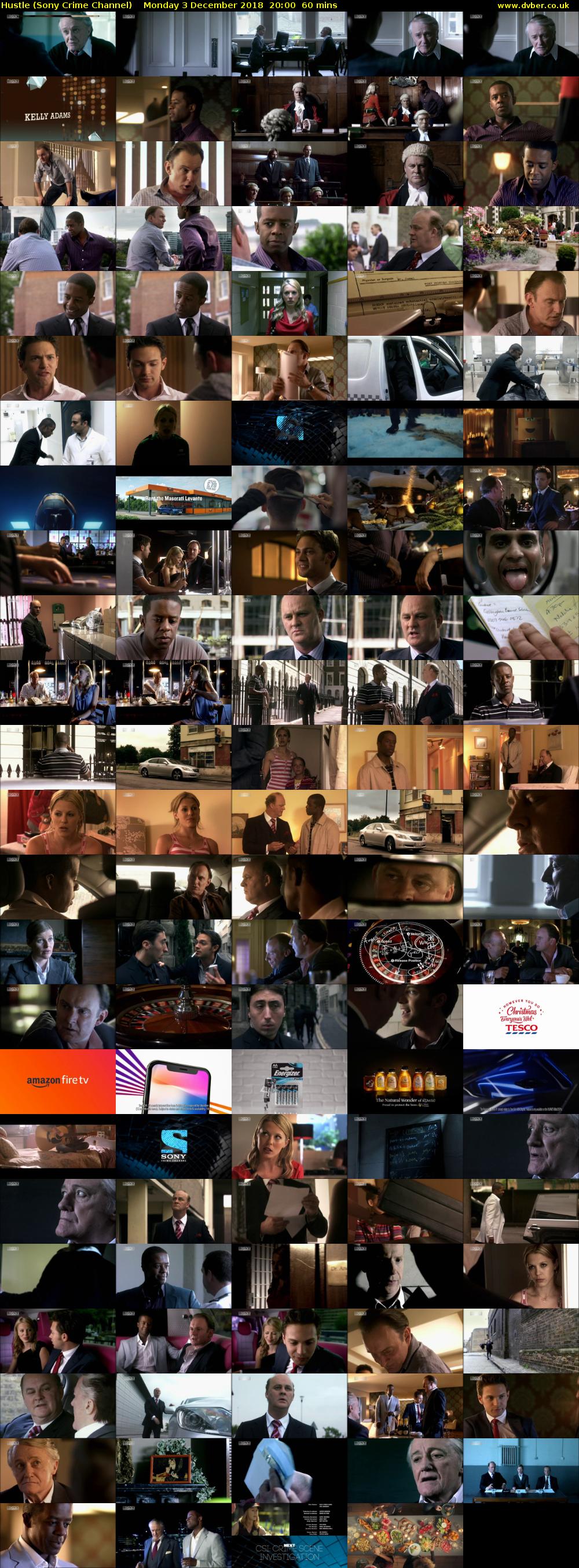 Hustle (Sony Crime Channel) Monday 3 December 2018 20:00 - 21:00