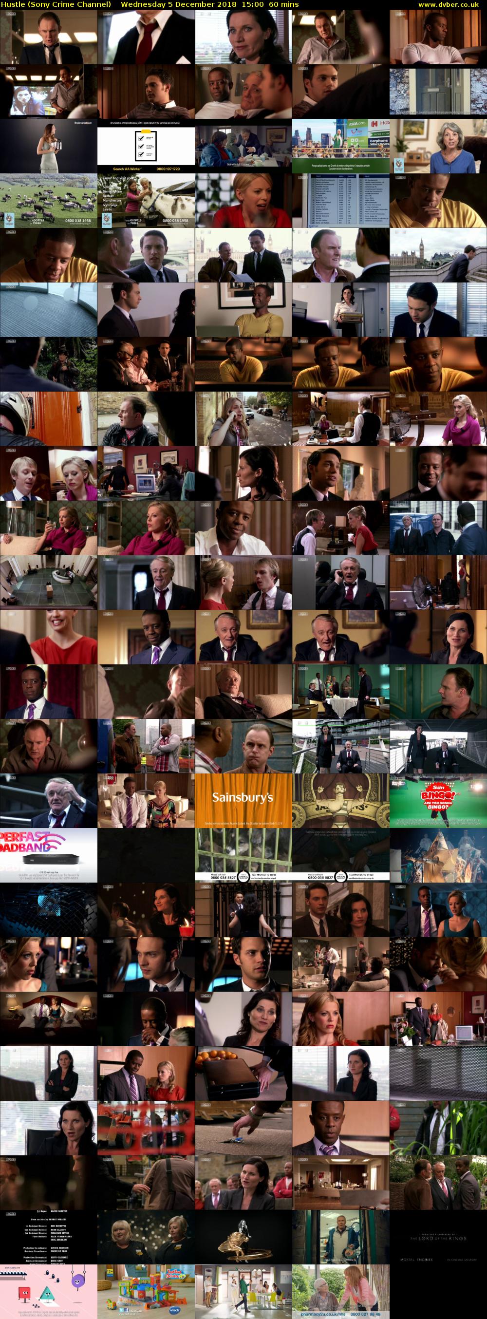 Hustle (Sony Crime Channel) Wednesday 5 December 2018 15:00 - 16:00