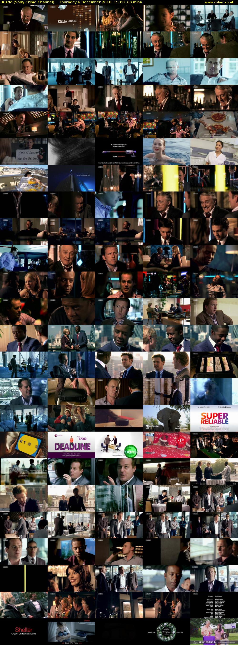 Hustle (Sony Crime Channel) Thursday 6 December 2018 15:00 - 16:00