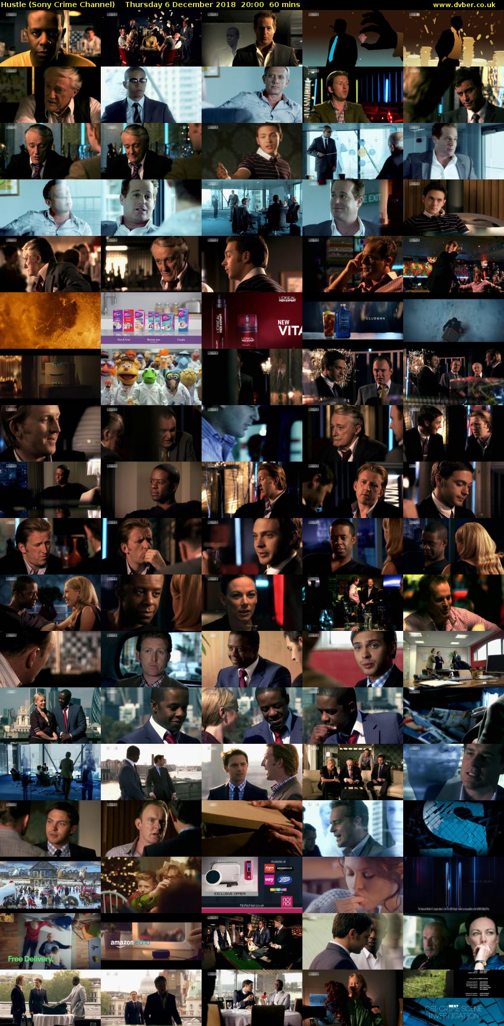 Hustle (Sony Crime Channel) Thursday 6 December 2018 20:00 - 21:00