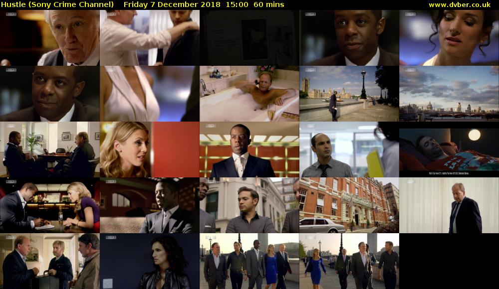 Hustle (Sony Crime Channel) Friday 7 December 2018 15:00 - 16:00