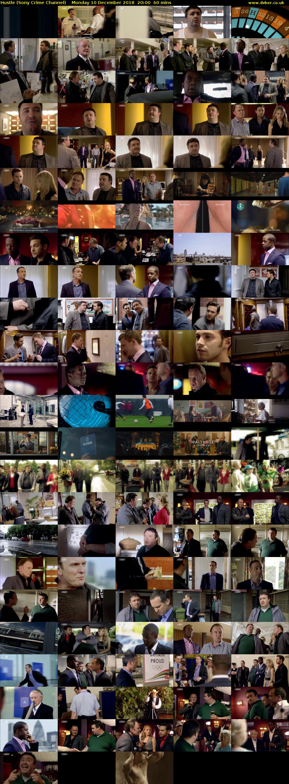 Hustle (Sony Crime Channel) Monday 10 December 2018 20:00 - 21:00