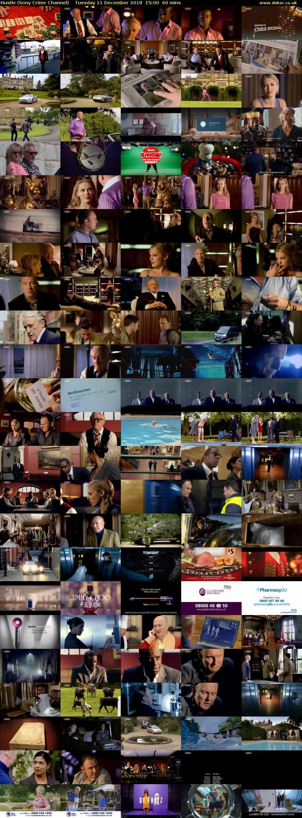 Hustle (Sony Crime Channel) Tuesday 11 December 2018 15:00 - 16:00