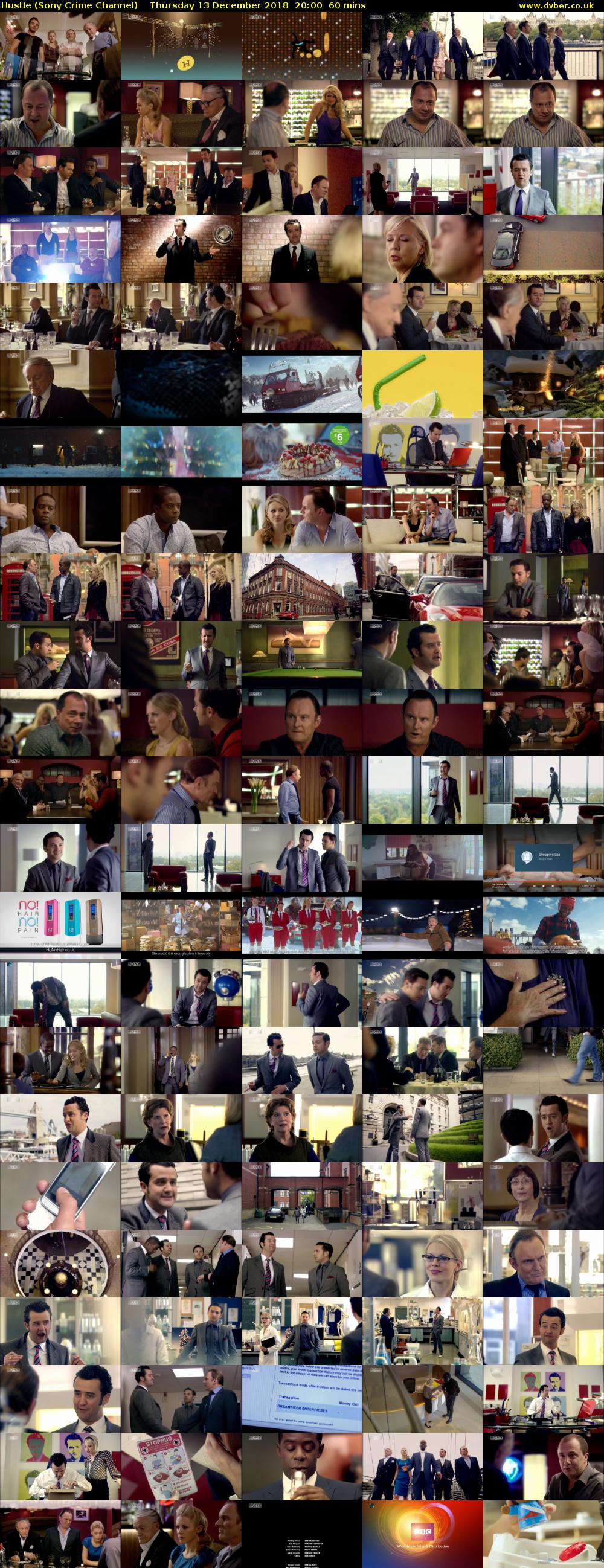 Hustle (Sony Crime Channel) Thursday 13 December 2018 20:00 - 21:00