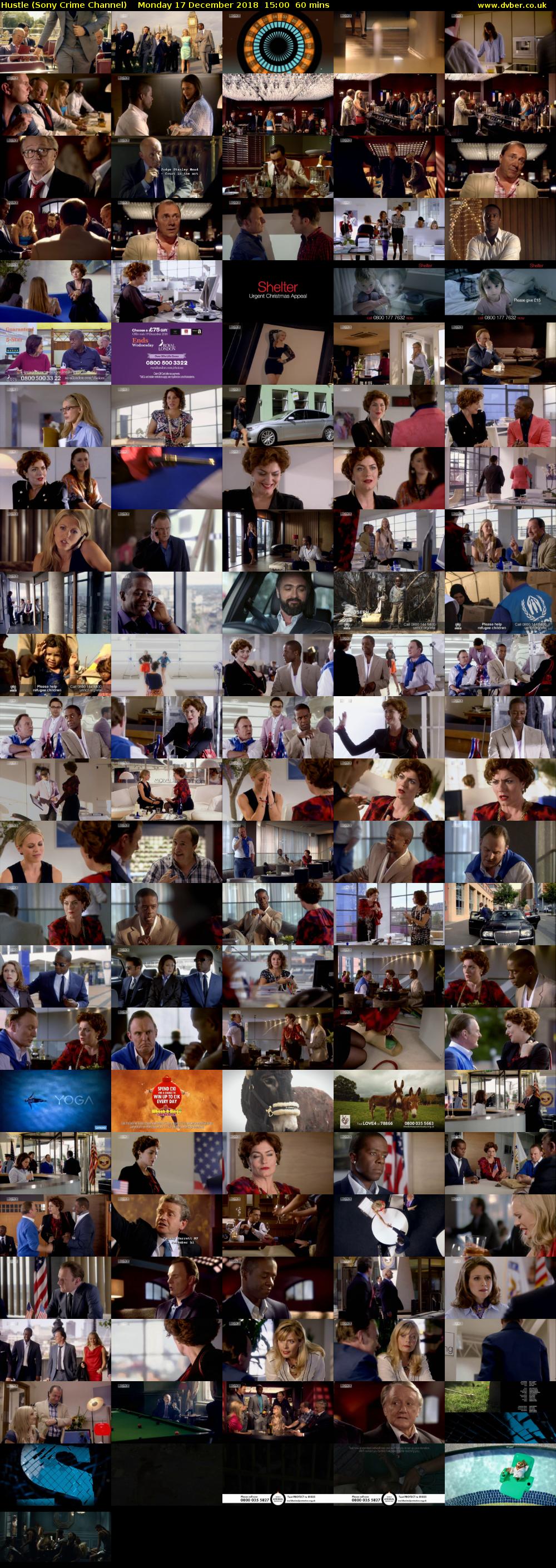 Hustle (Sony Crime Channel) Monday 17 December 2018 15:00 - 16:00