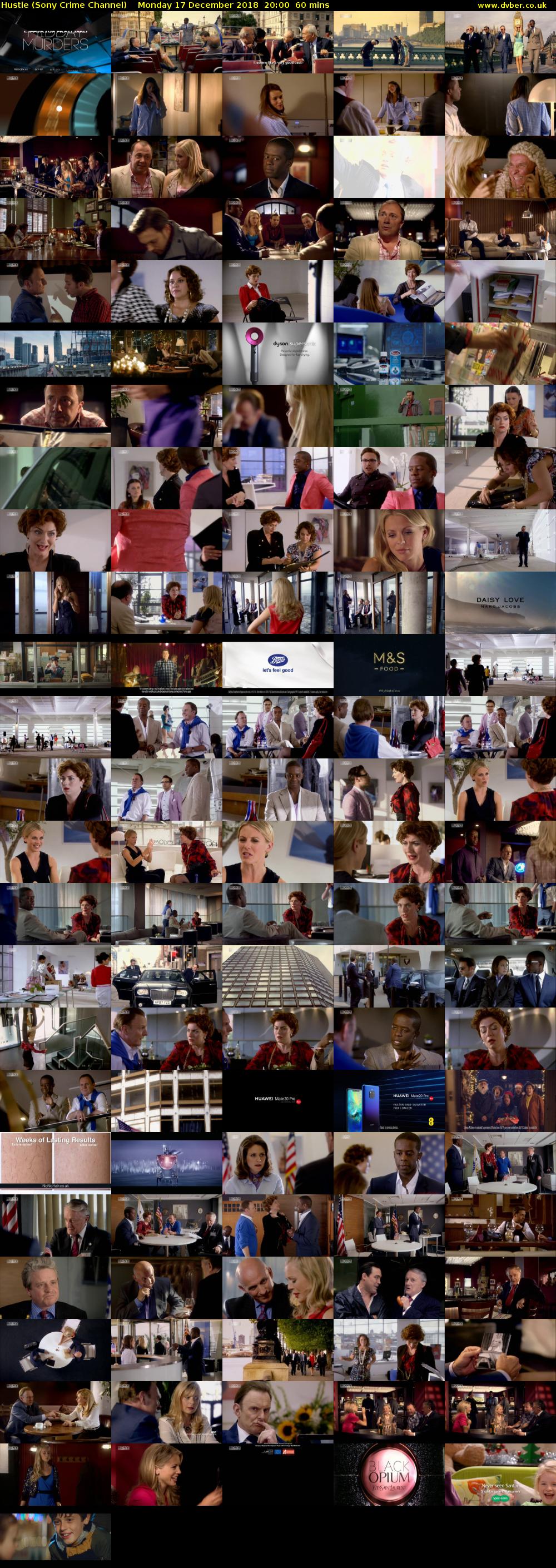 Hustle (Sony Crime Channel) Monday 17 December 2018 20:00 - 21:00