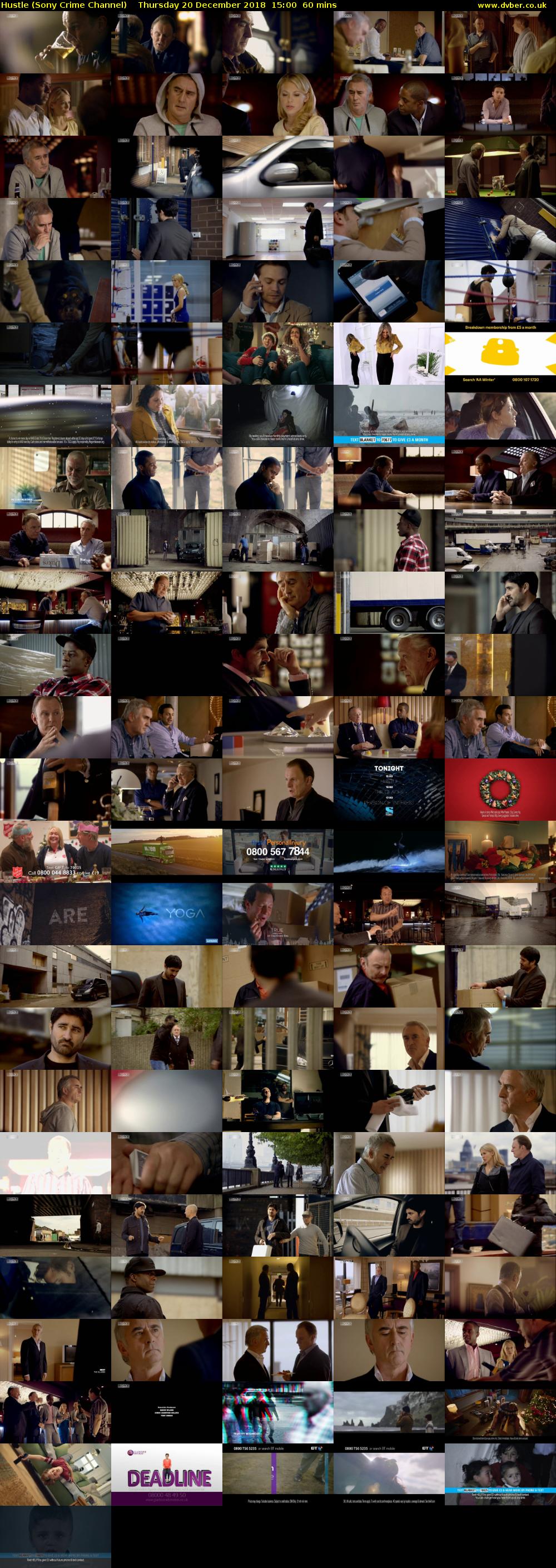 Hustle (Sony Crime Channel) Thursday 20 December 2018 15:00 - 16:00