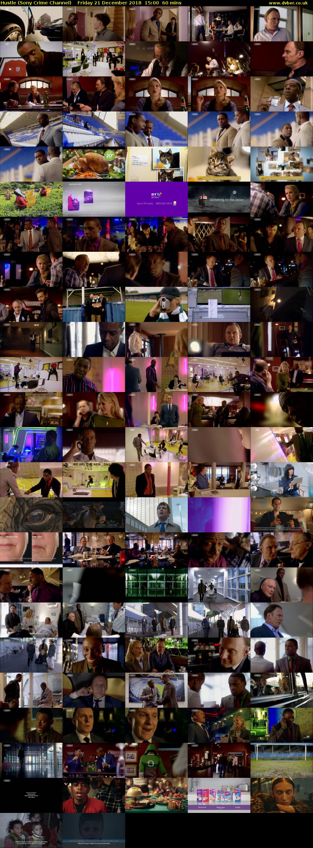 Hustle (Sony Crime Channel) Friday 21 December 2018 15:00 - 16:00