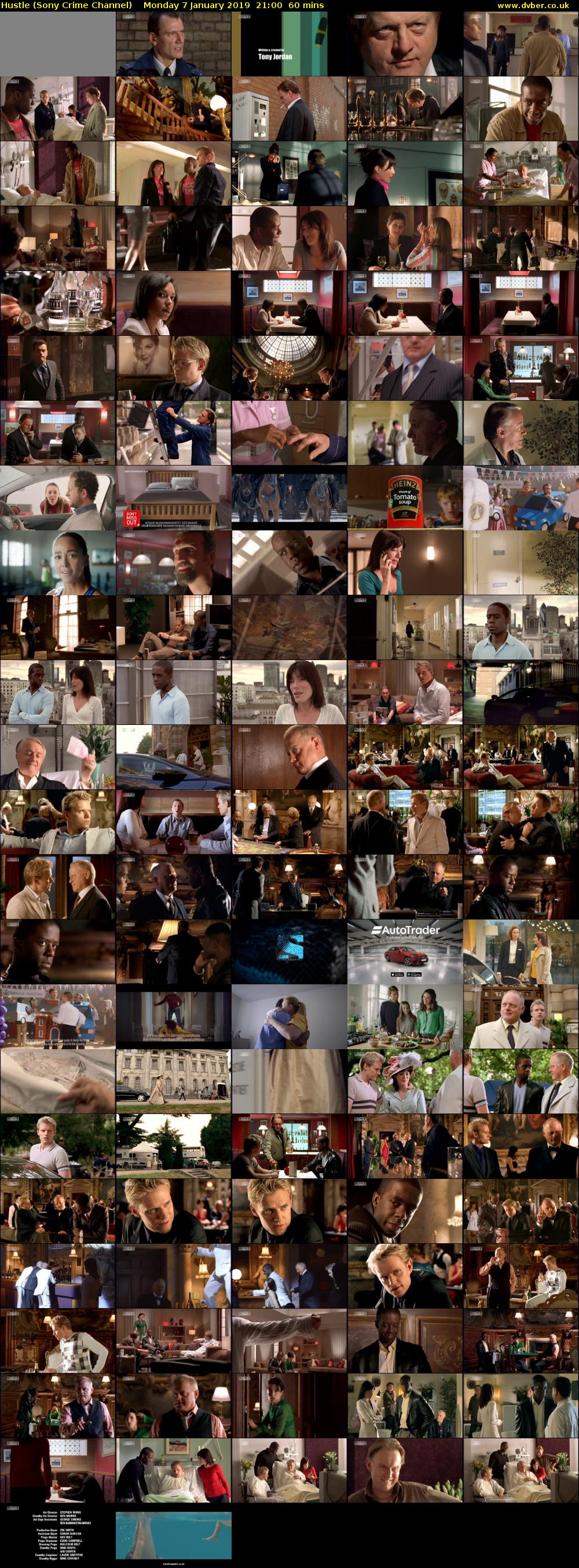 Hustle (Sony Crime Channel) Monday 7 January 2019 21:00 - 22:00