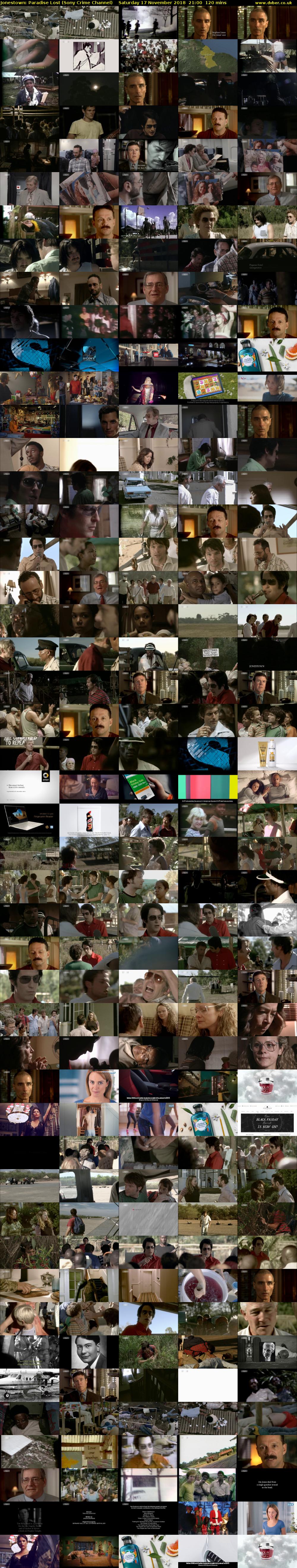 Jonestown: Paradise Lost (Sony Crime Channel) Saturday 17 November 2018 21:00 - 23:00