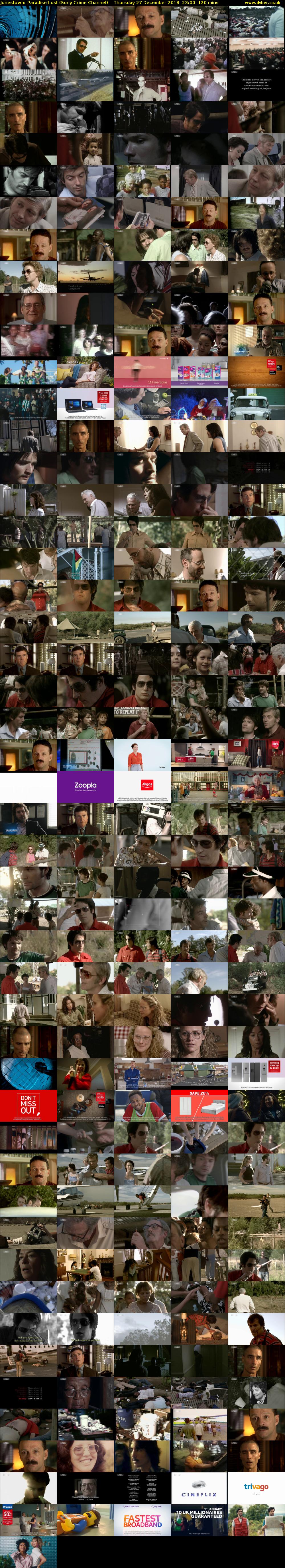 Jonestown: Paradise Lost (Sony Crime Channel) Thursday 27 December 2018 23:00 - 01:00