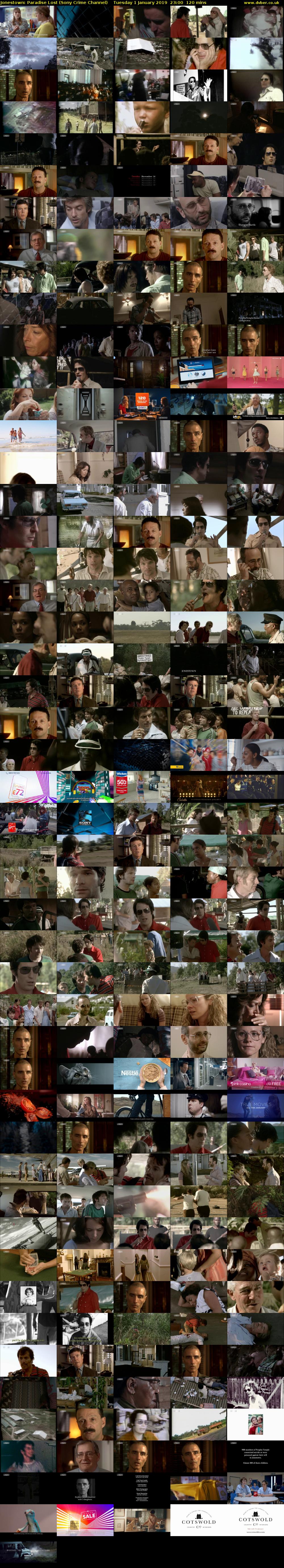 Jonestown: Paradise Lost (Sony Crime Channel) Tuesday 1 January 2019 23:00 - 01:00