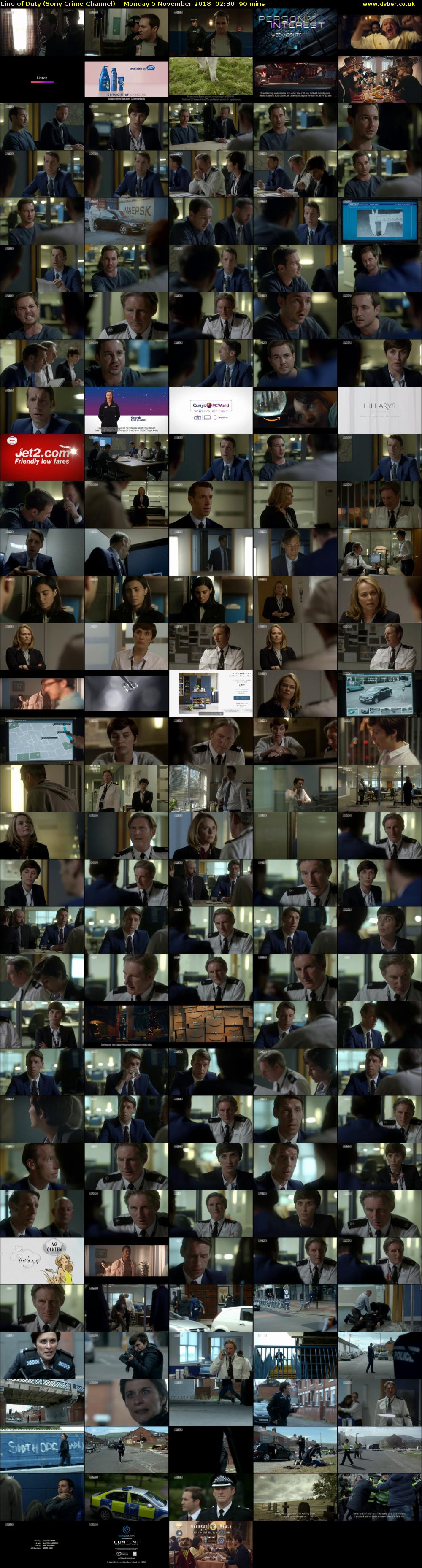 Line of Duty (Sony Crime Channel) Monday 5 November 2018 02:30 - 04:00