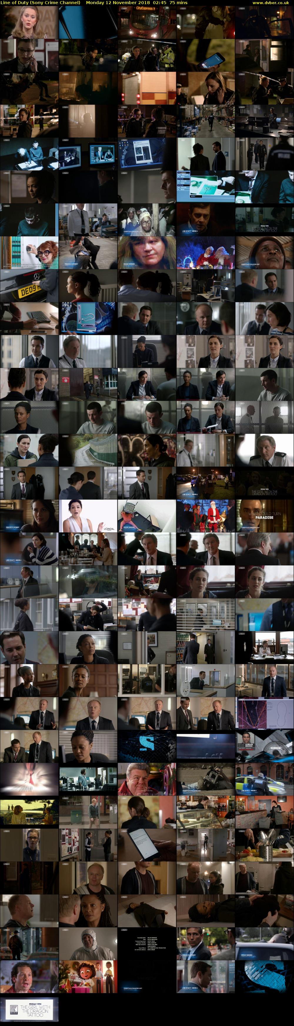 Line of Duty (Sony Crime Channel) Monday 12 November 2018 02:45 - 04:00