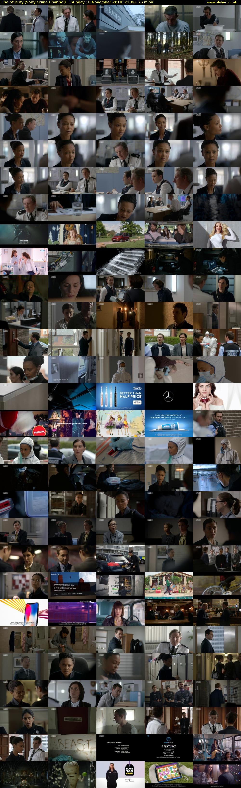 Line of Duty (Sony Crime Channel) Sunday 18 November 2018 21:00 - 22:15