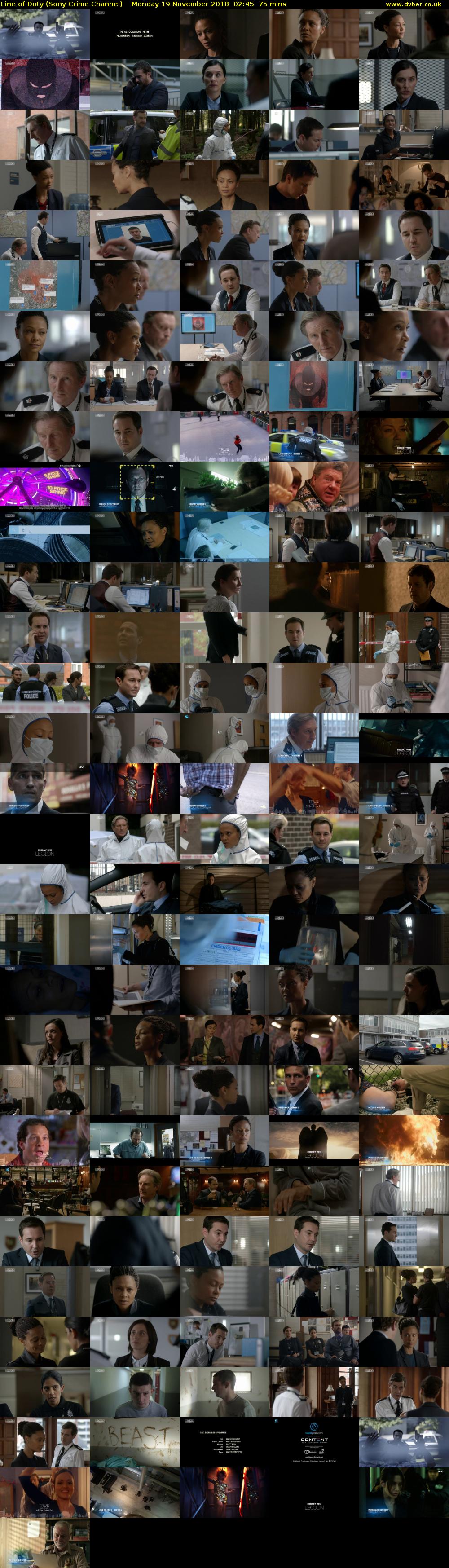 Line of Duty (Sony Crime Channel) Monday 19 November 2018 02:45 - 04:00