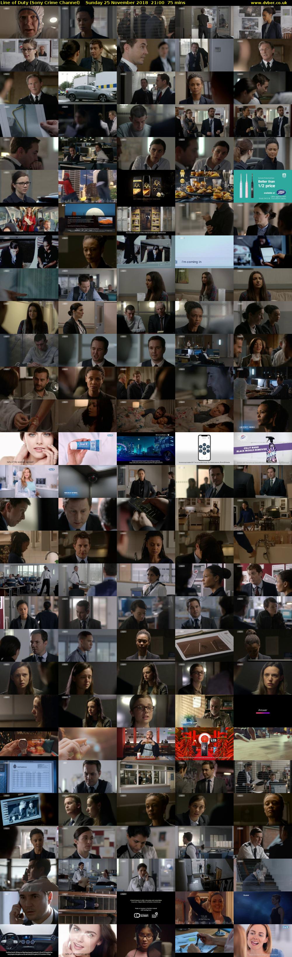 Line of Duty (Sony Crime Channel) Sunday 25 November 2018 21:00 - 22:15