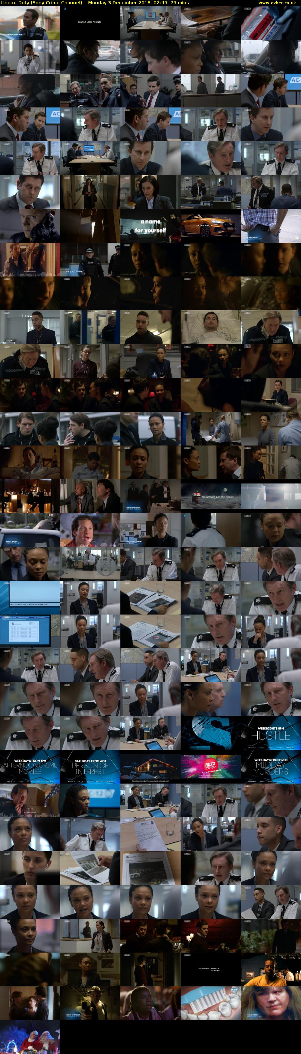 Line of Duty (Sony Crime Channel) Monday 3 December 2018 02:45 - 04:00