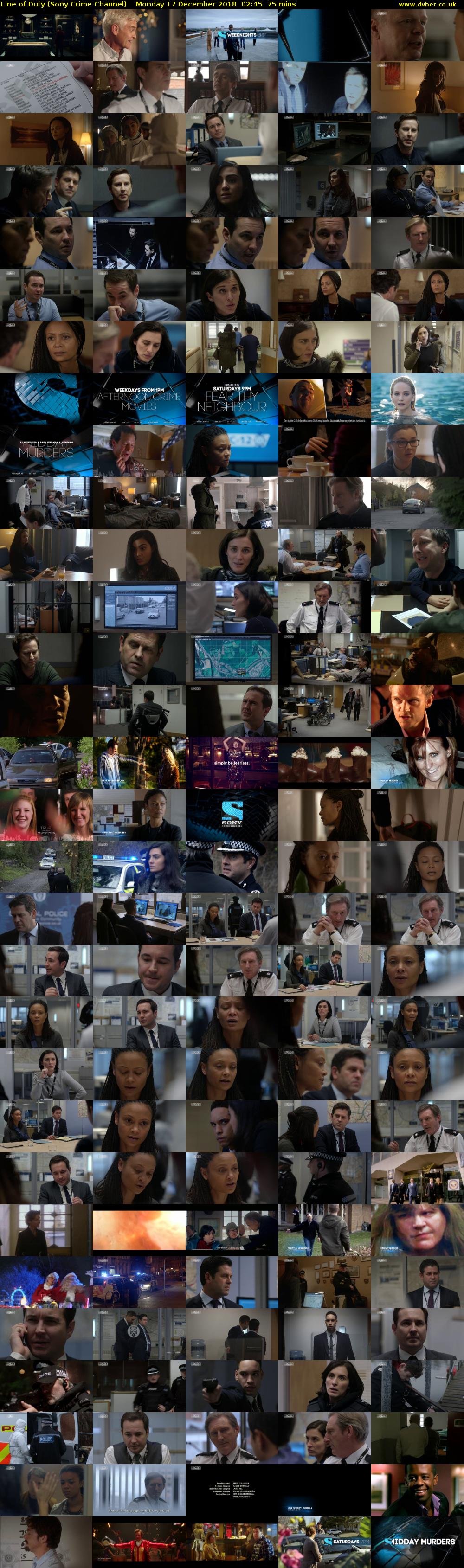 Line of Duty (Sony Crime Channel) Monday 17 December 2018 02:45 - 04:00