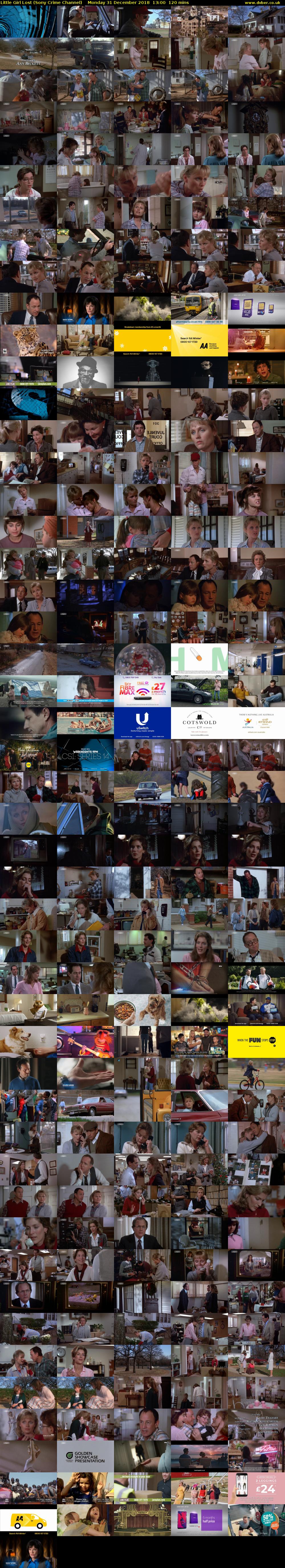 Little Girl Lost (Sony Crime Channel) Monday 31 December 2018 13:00 - 15:00