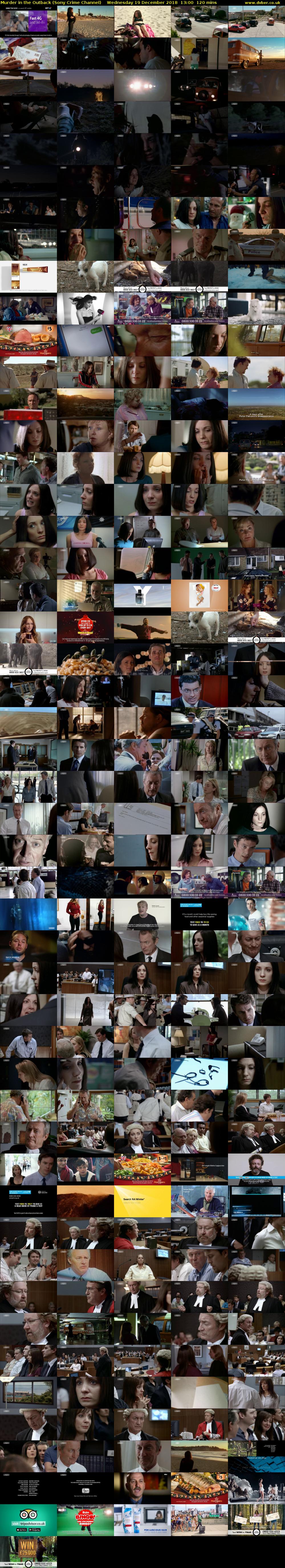 Murder in the Outback (Sony Crime Channel) Wednesday 19 December 2018 13:00 - 15:00