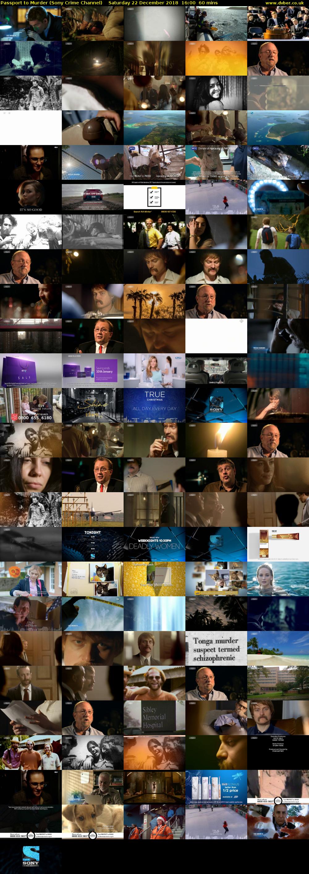 Passport to Murder (Sony Crime Channel) Saturday 22 December 2018 16:00 - 17:00